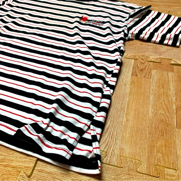 VTG Hot Stuff The Little Devil Striped Shirt Small Fits Large Harvey Comics 2000 - Picture 10 of 12